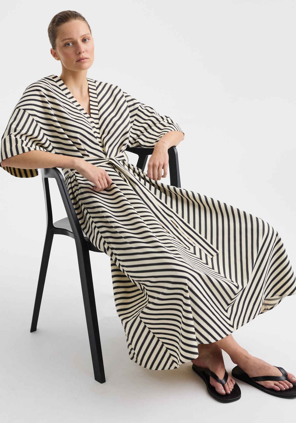 MORRISON Marina Midi Dress STRIPE