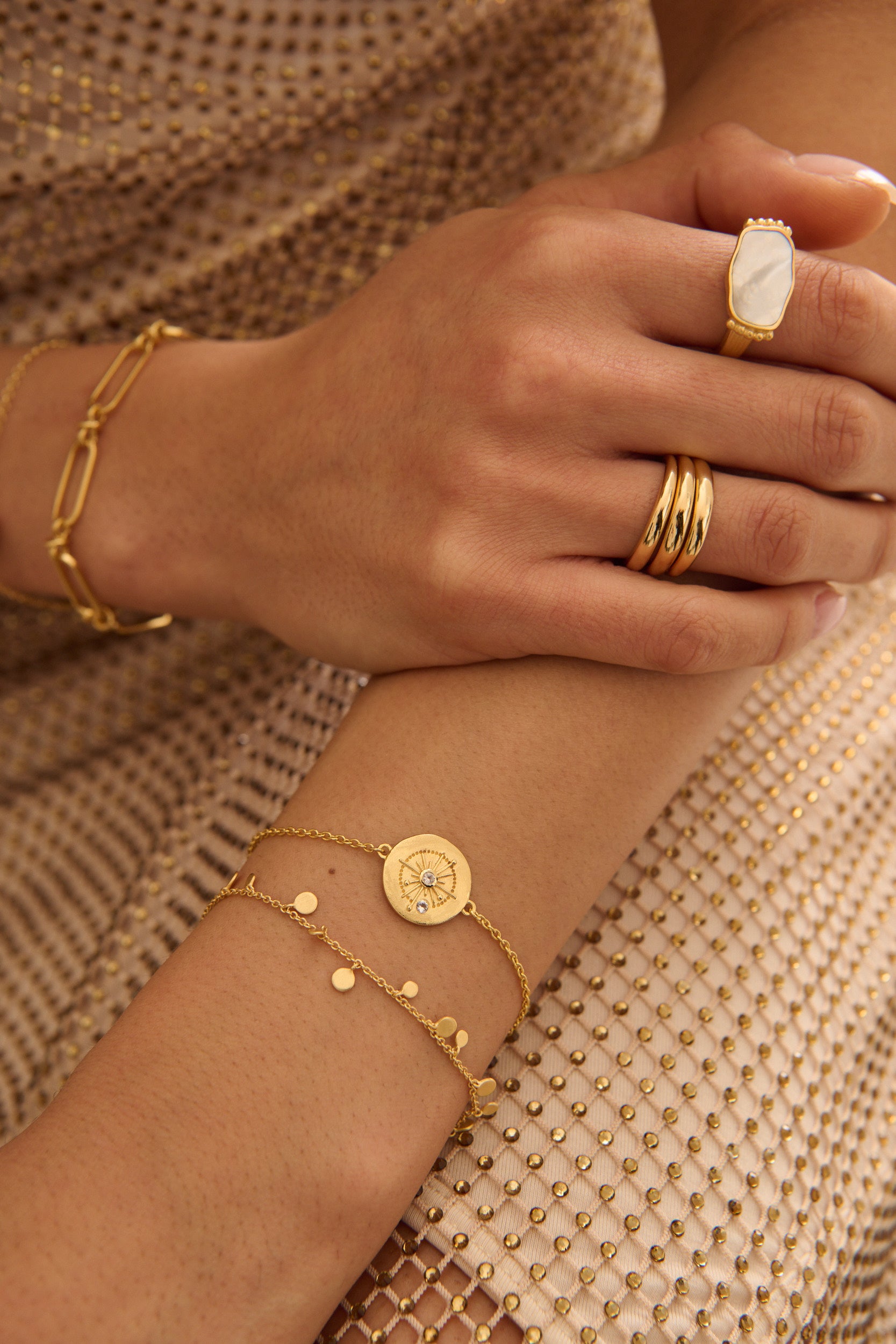 MURKANI Cosmic Love Bracelet GOLD