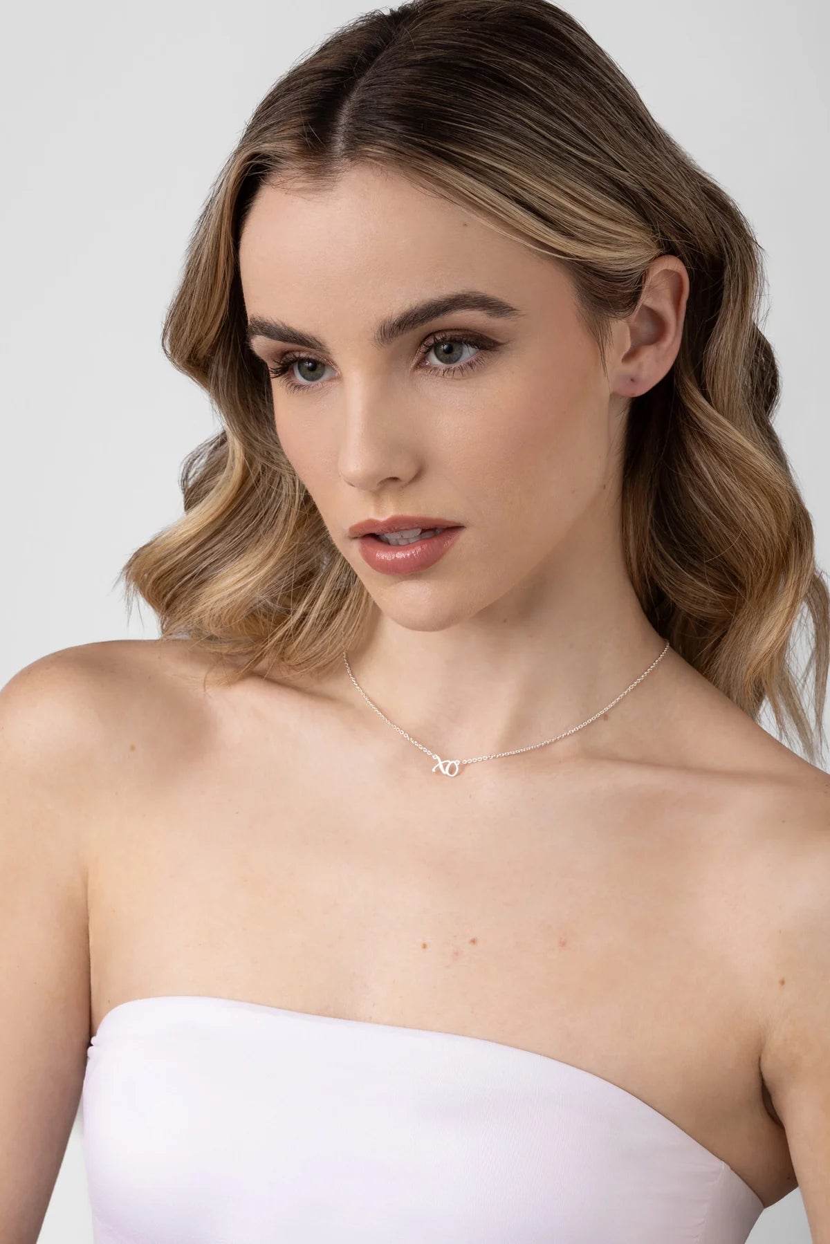 LIBERTE Bisou Necklace SILVER