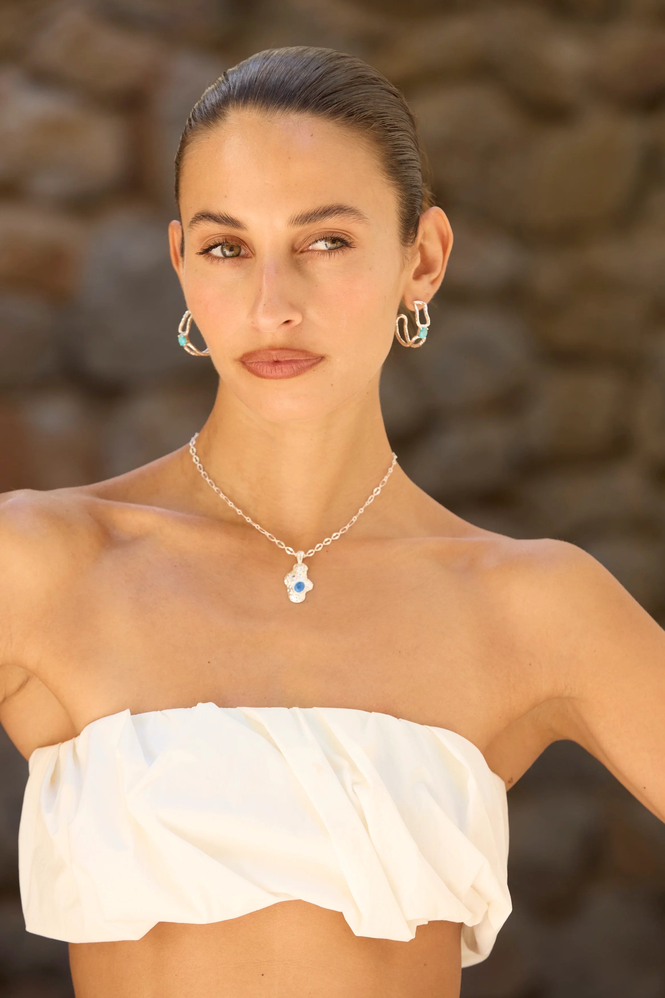 MOUNTAIN & MOON Federica Necklace SILVER