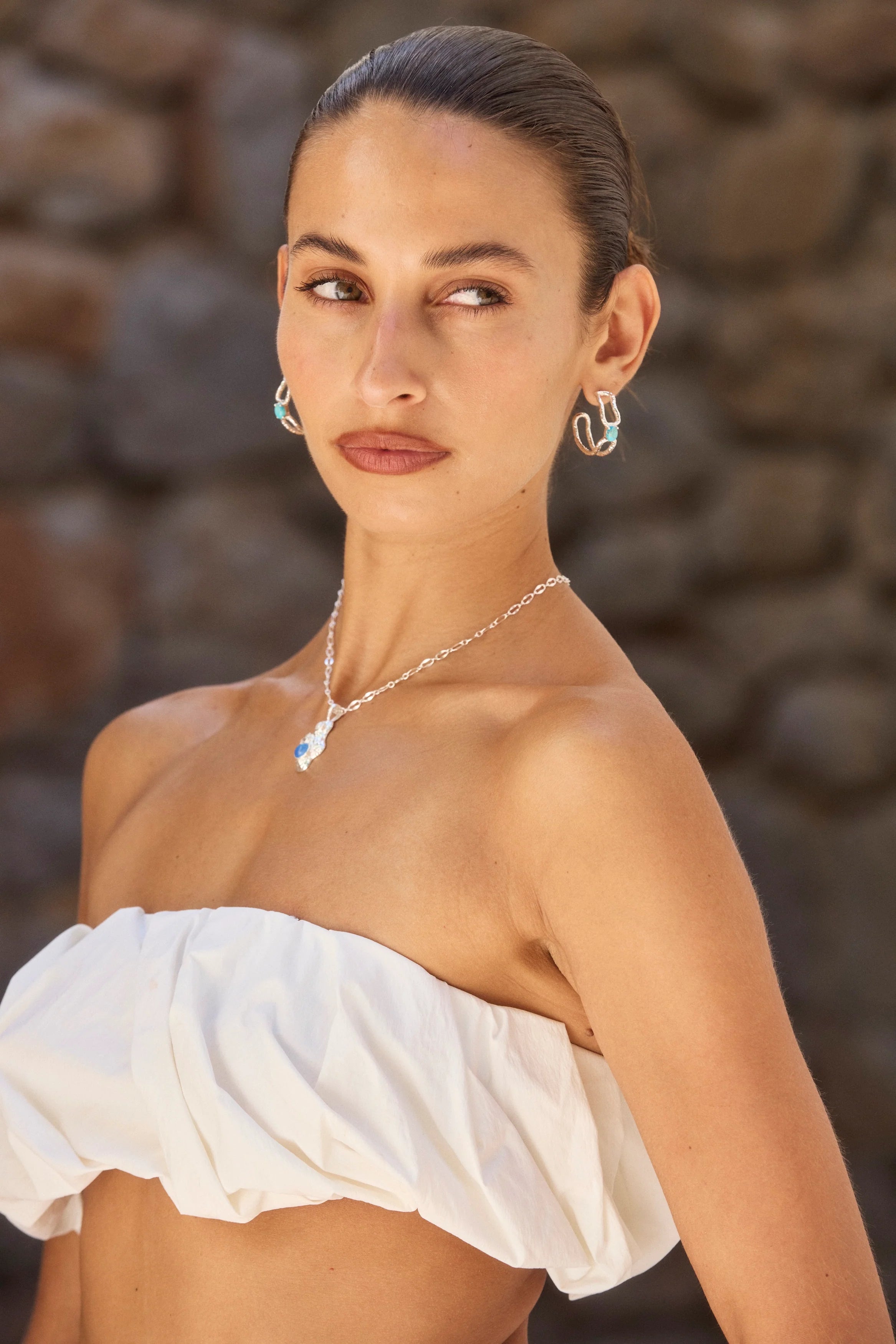 MOUNTAIN & MOON Federica Necklace SILVER