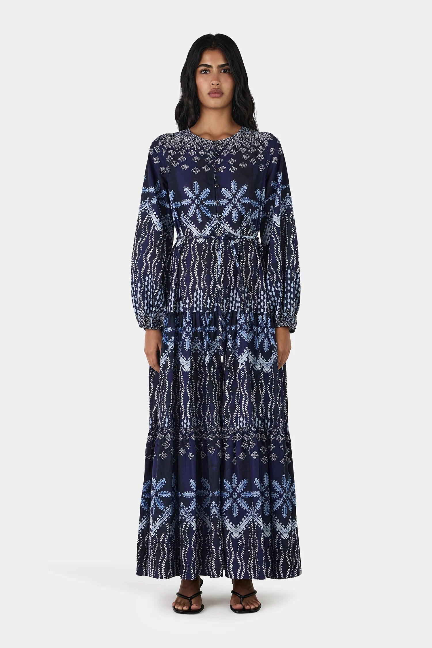 HANSEN & GRETEL Nia Maxi Indigo Drift