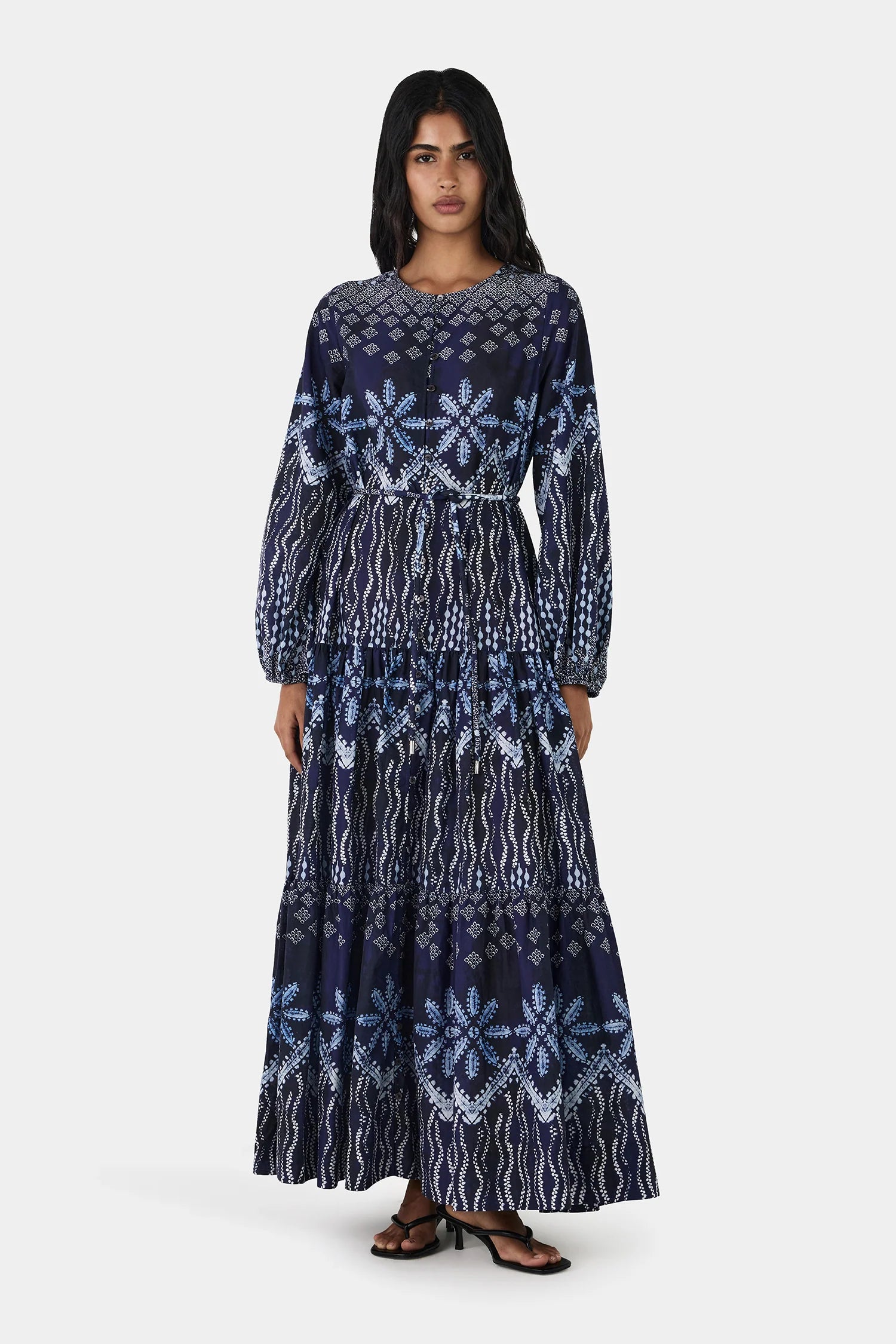 HANSEN & GRETEL Nia Maxi Indigo Drift