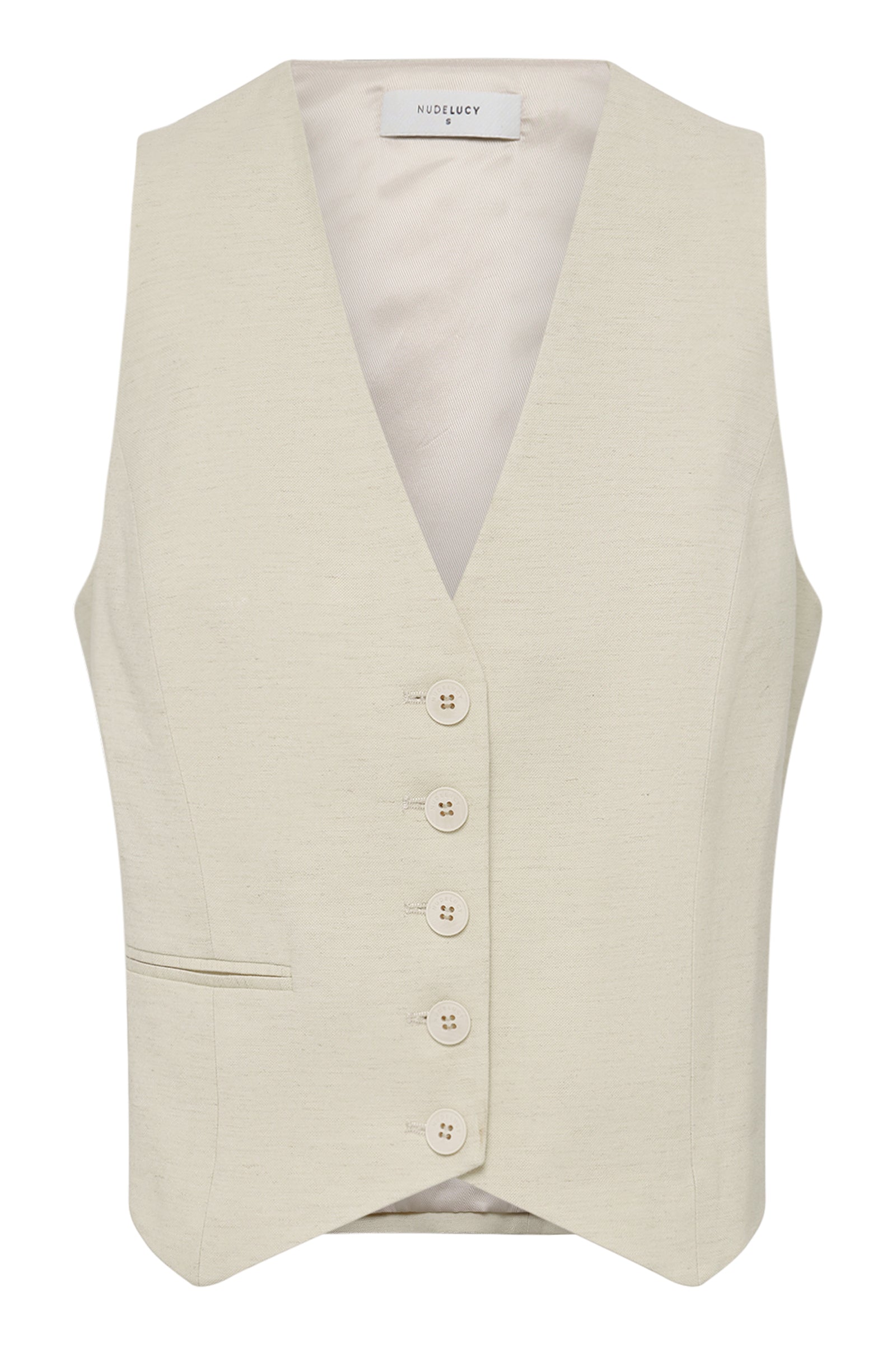 NUDE LUCY Garcia Vest CHAMOMILE