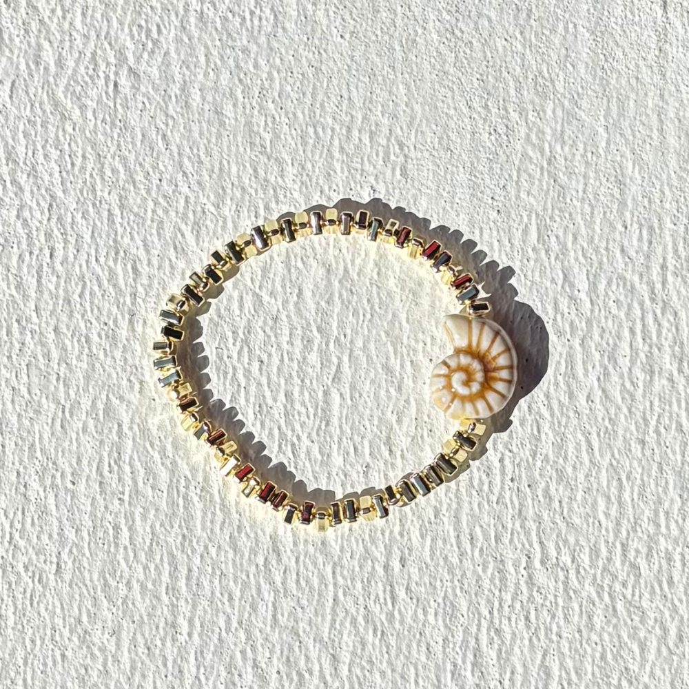 Game Maison Irem Shell Bracelet HEI TAI Nautilus Bracelet NATURAL