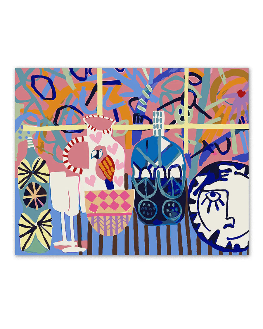 JOS Paint by Numbers KITCHEN WINDOW