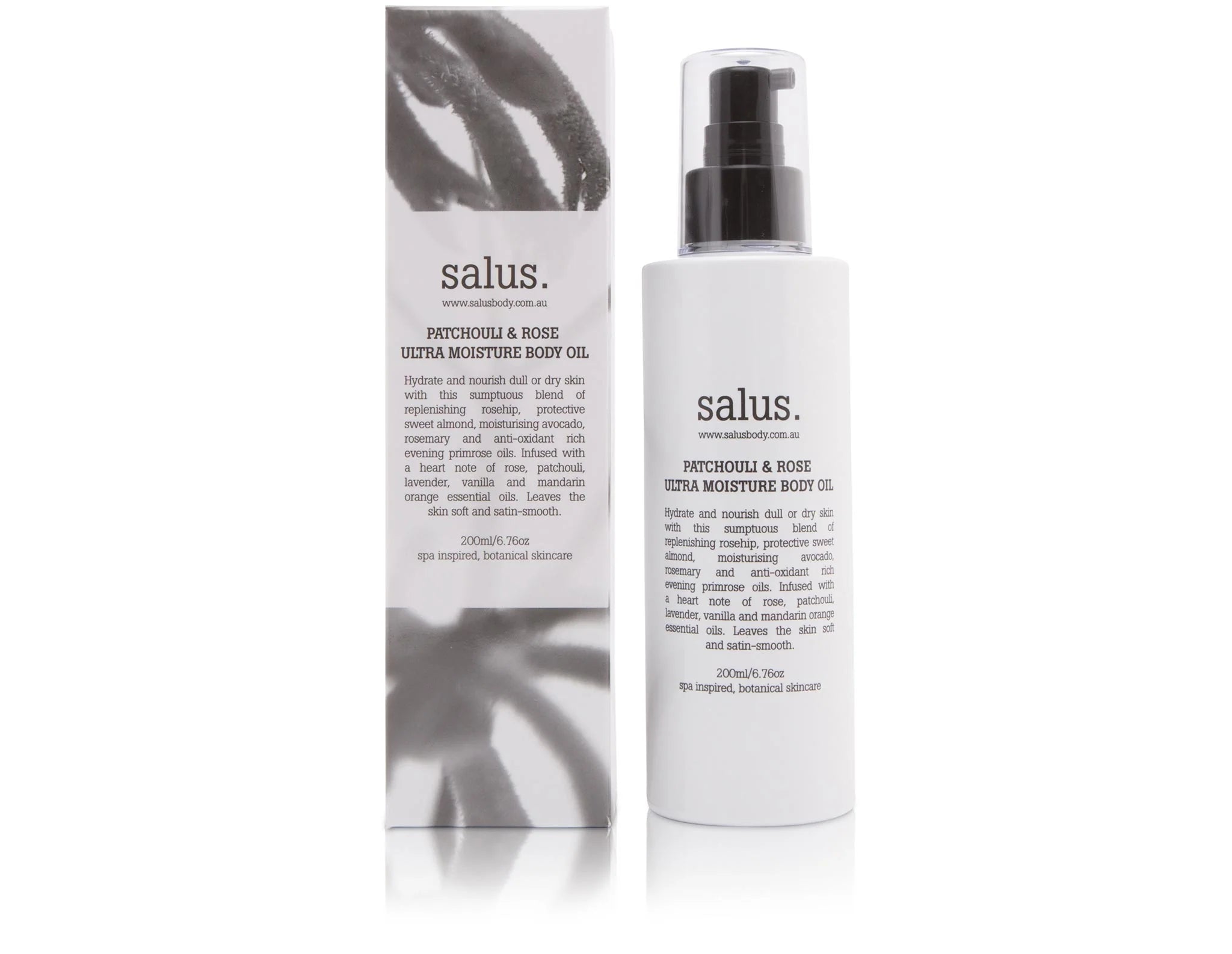Salus Moisture Body Oil PATCHOULI AND ROSE