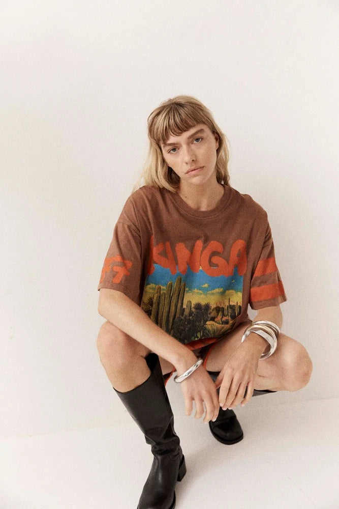 KINGA CSILLA Red Cactus OG Tee