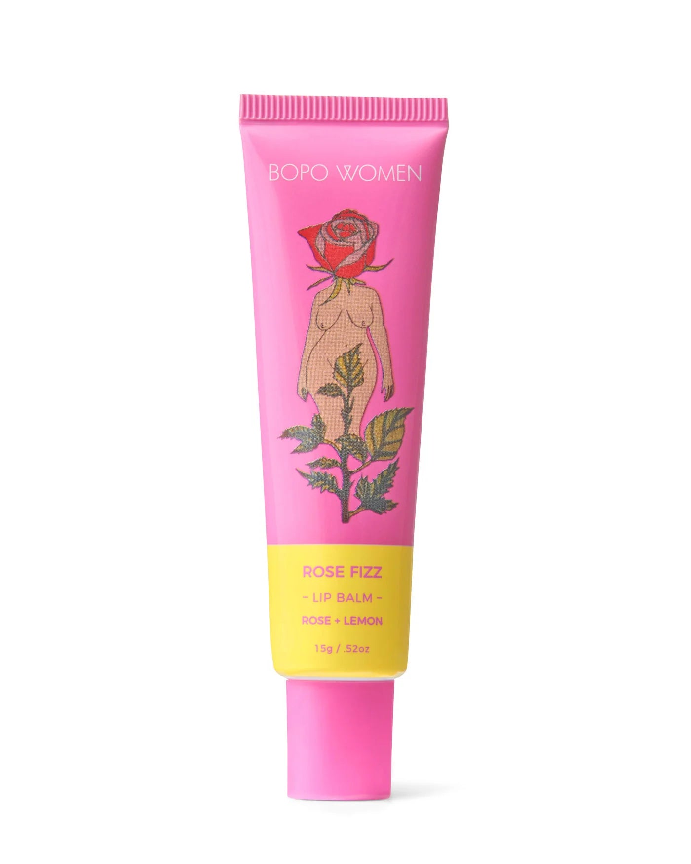 BOPO Rose Fizz Lip Balm