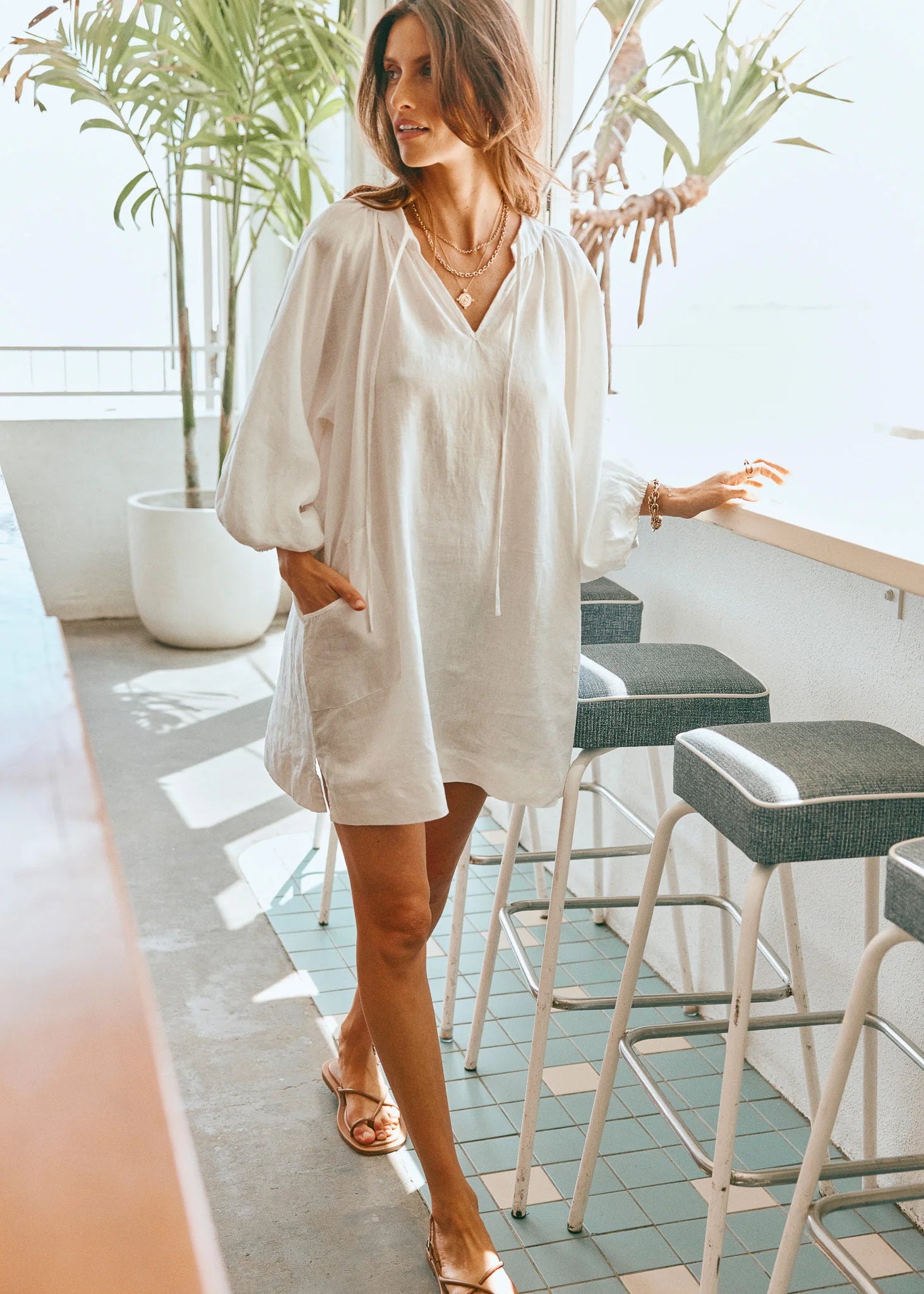 PIPPA RIDLEY Sangria Dress VANILLA