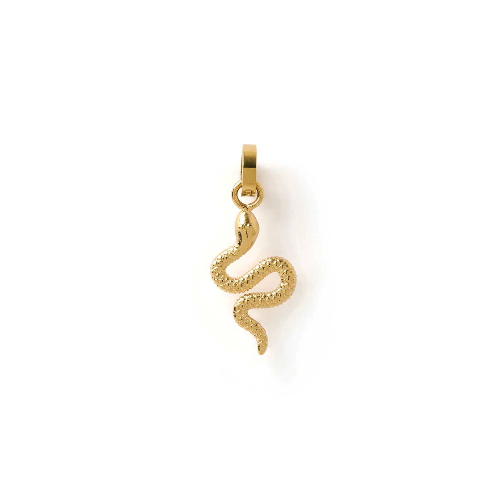 Arms of Eve Serpent Charm GOLD