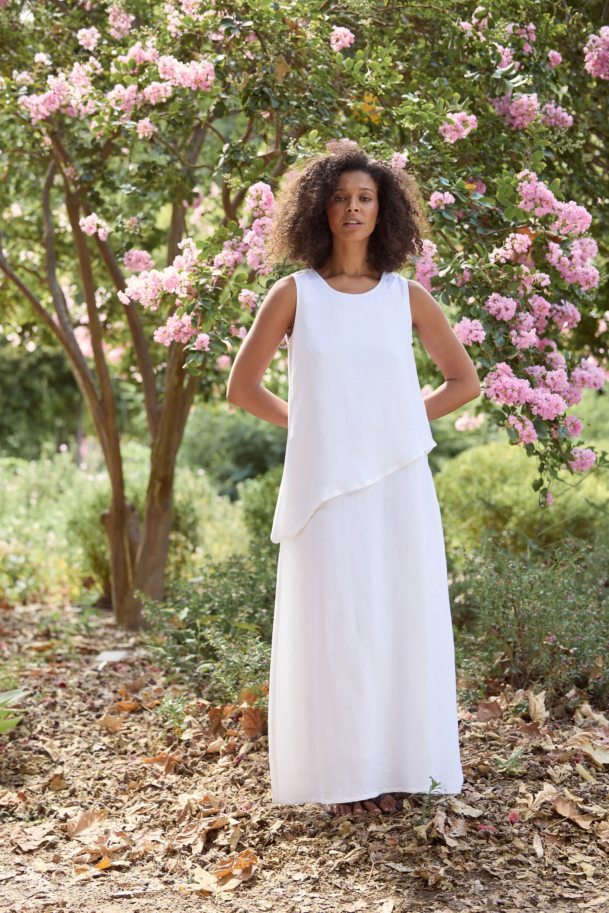 SHANTY Grace Dress WHITE