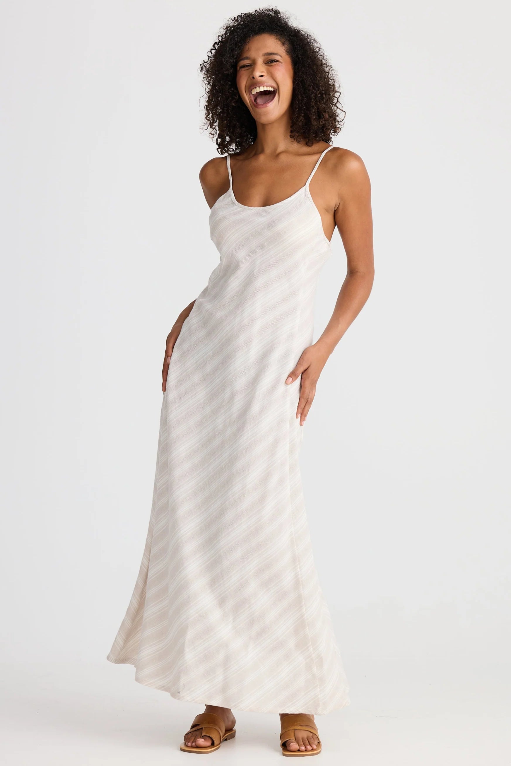 SHANTY Claro Maxi Dress TUSCAN STRIPE