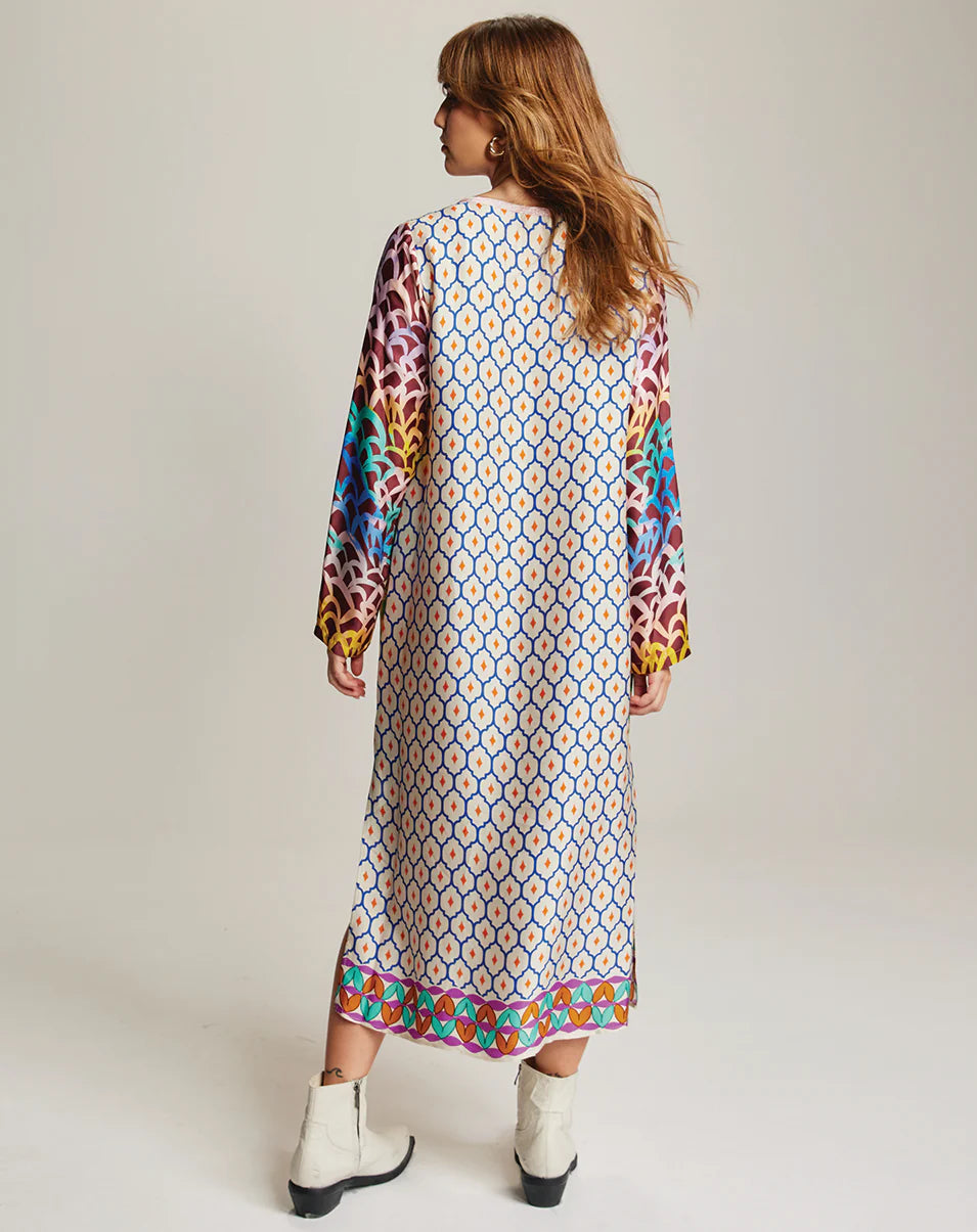 ME369 Violet V NECK Dress SHIPIBO