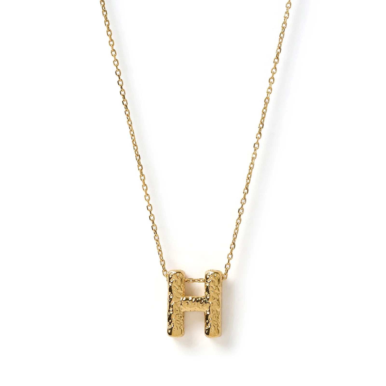 Arms of Eve Statement Letter Necklace GOLD
