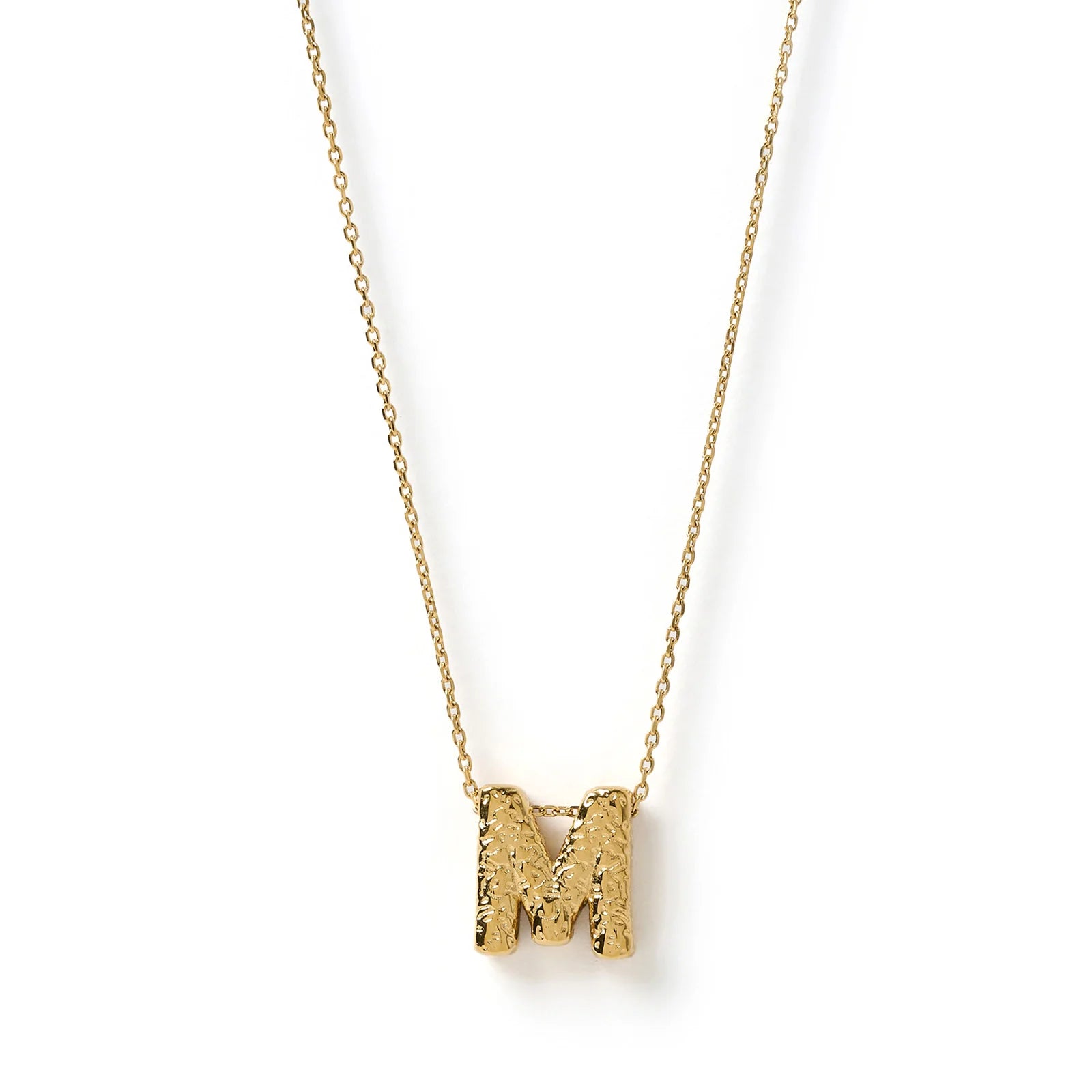 Arms of Eve Statement Letter Necklace GOLD