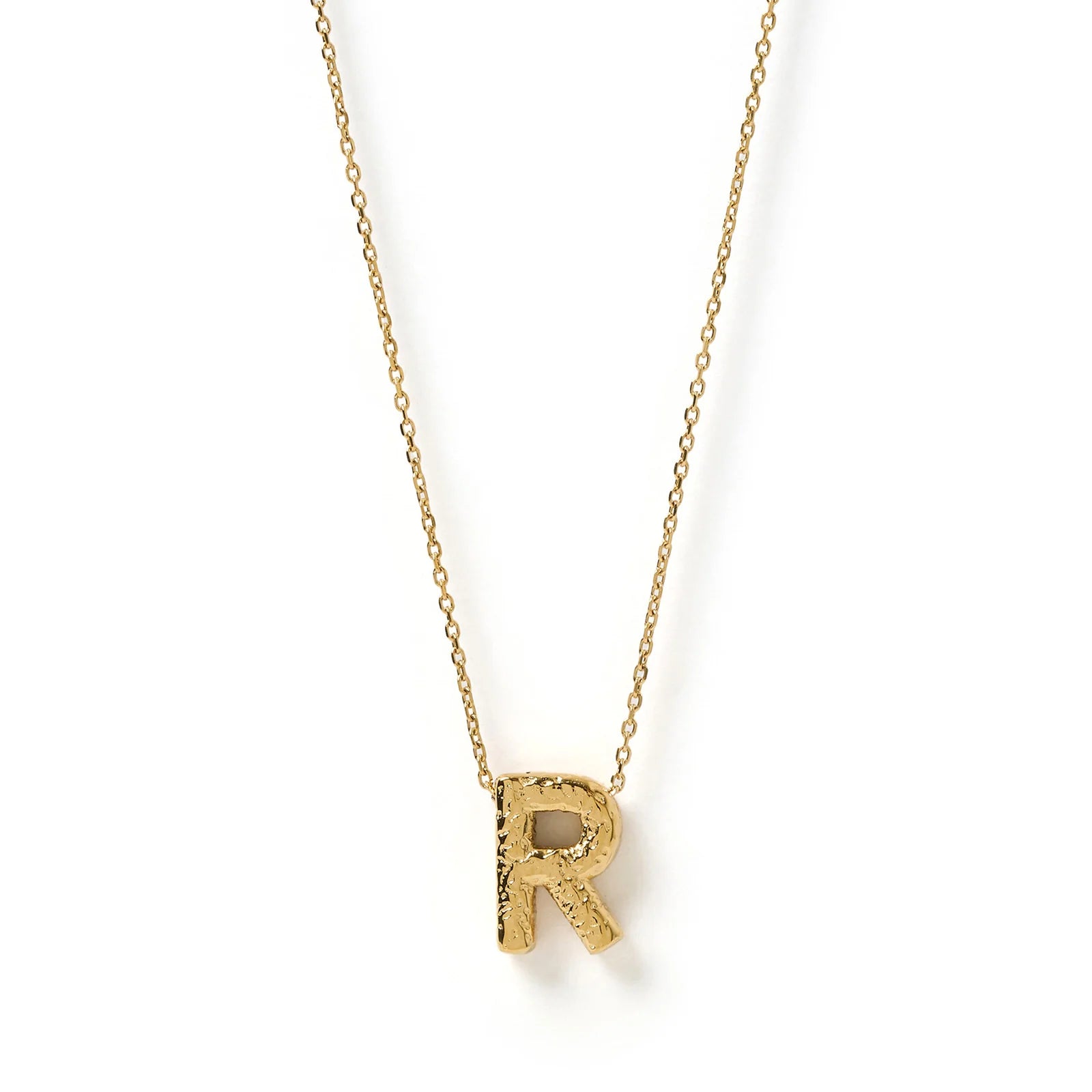 Arms of Eve Statement Letter Necklace GOLD