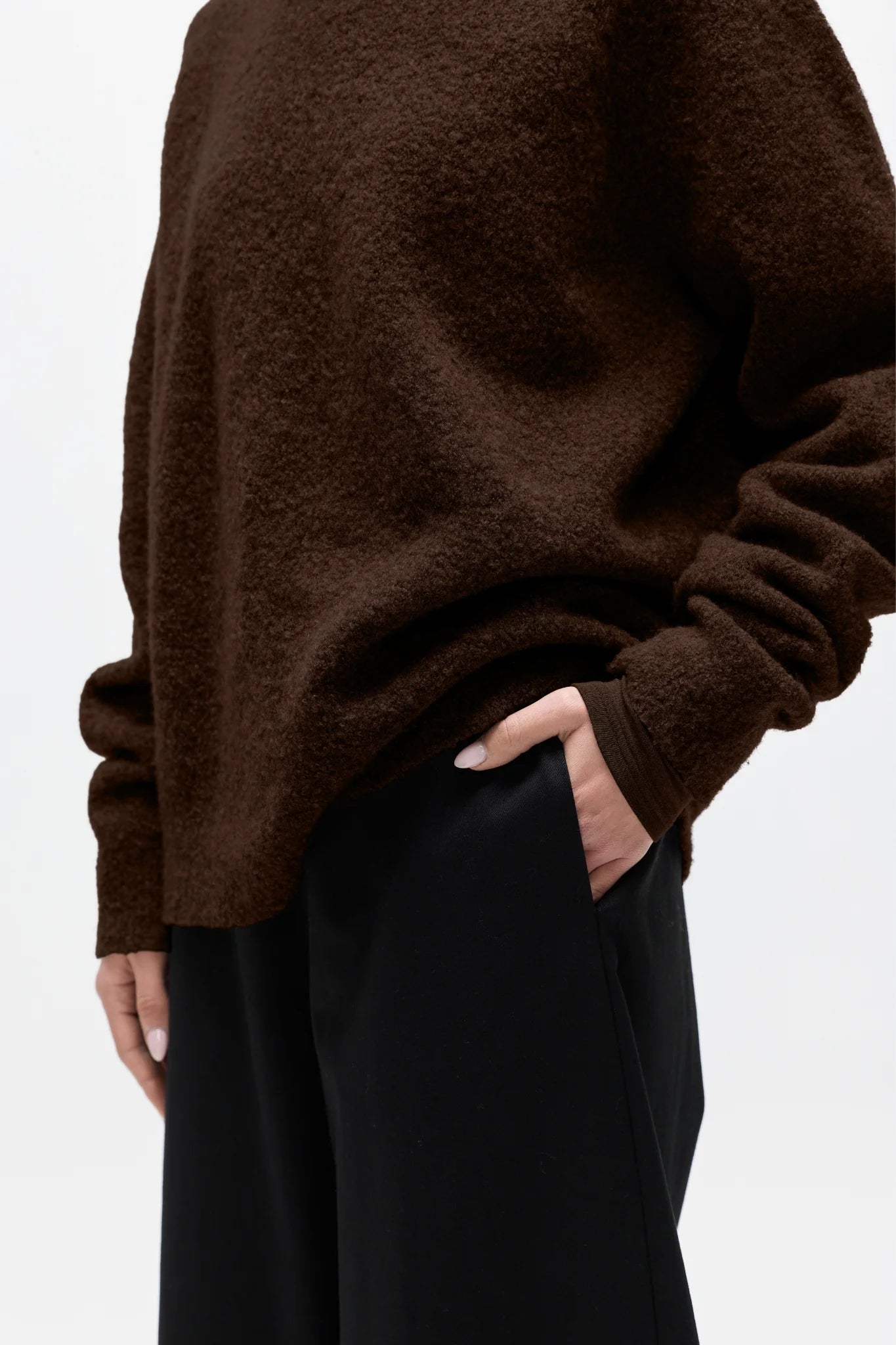 BAYSE Stella Crew Neck BEAR