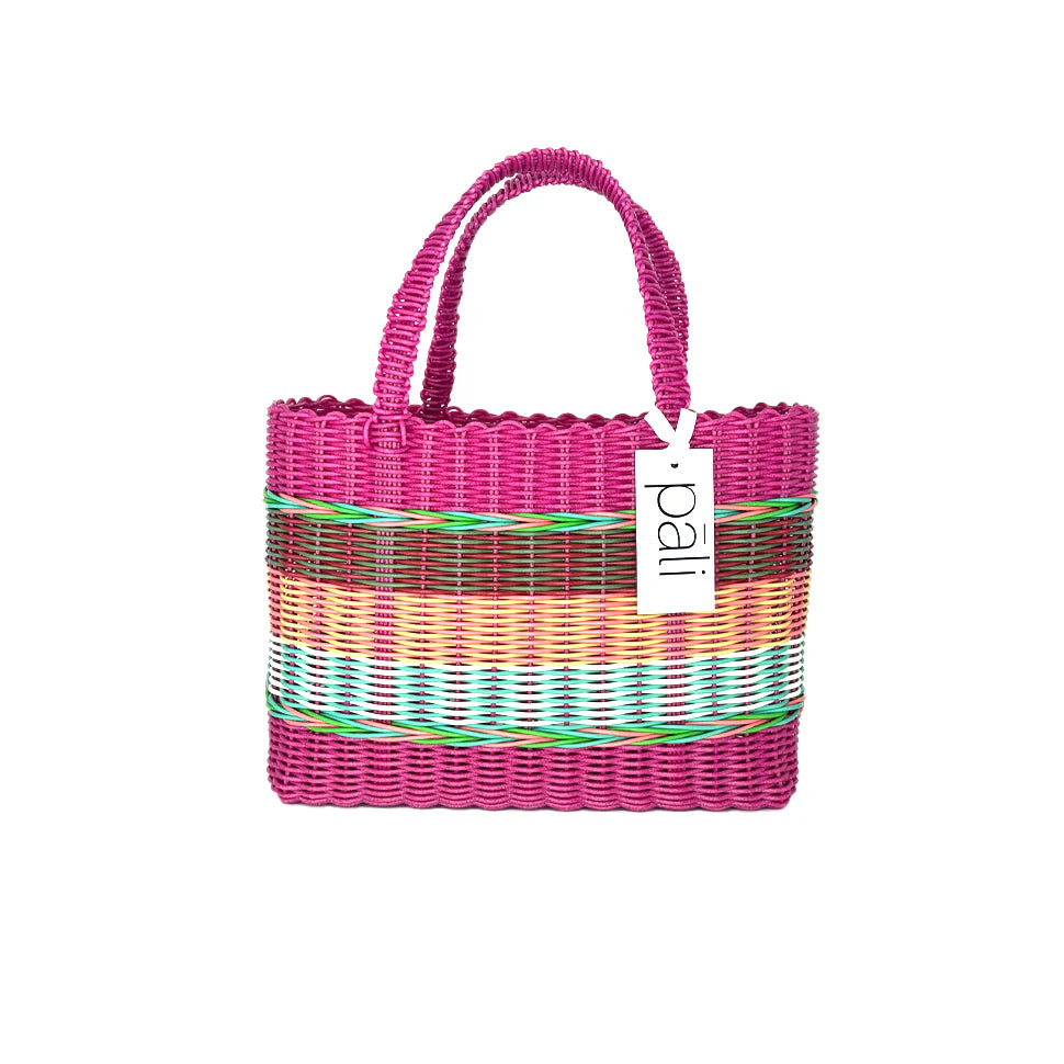 Mira Small Stripe Bag PINK