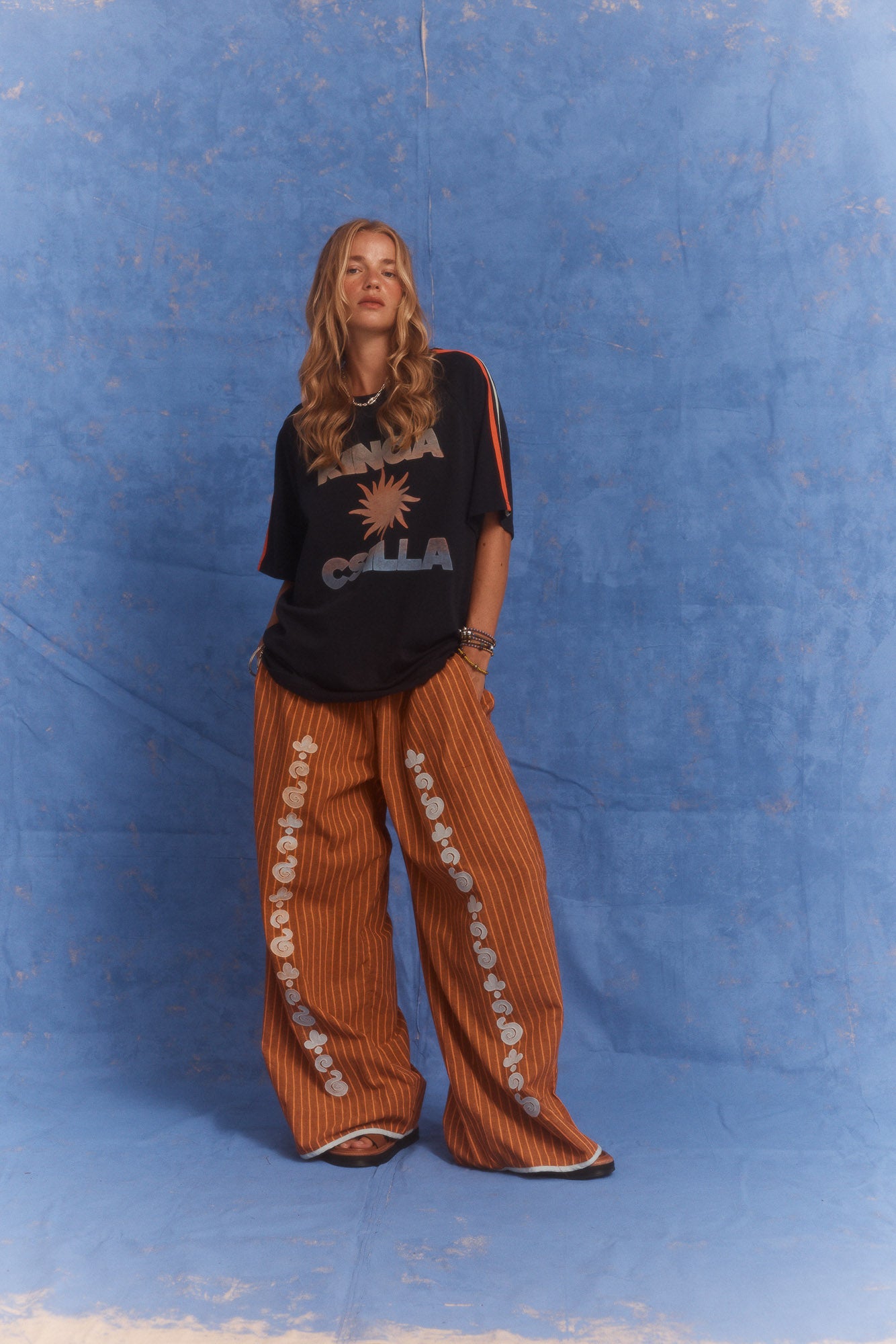 KINGA CSILLA Bello Swirl Jessi Pant