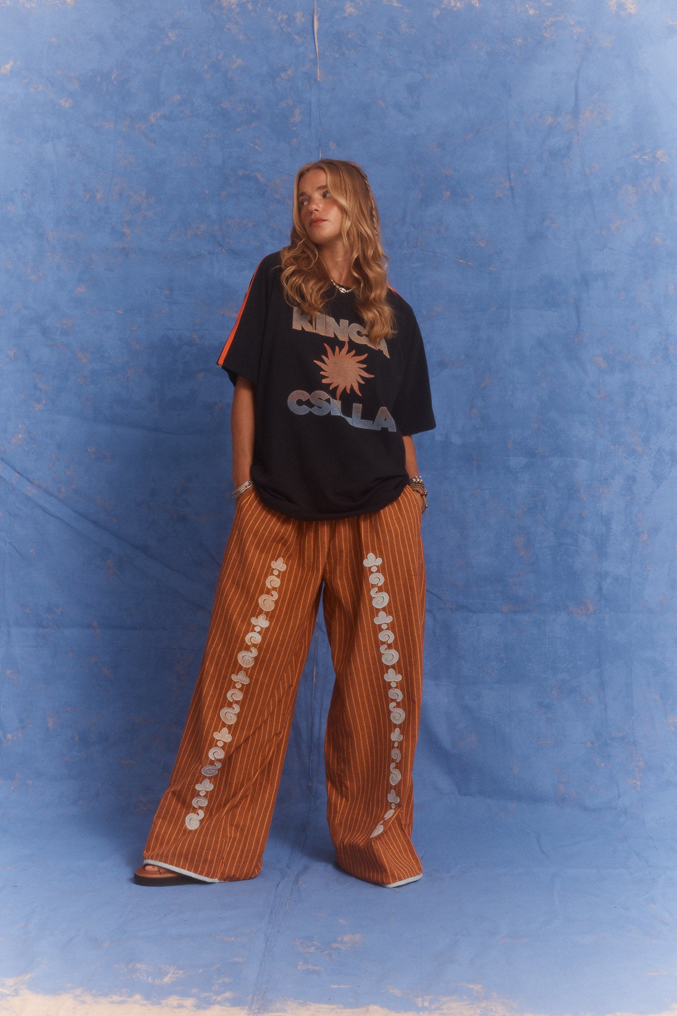 KINGA CSILLA Bello Swirl Jessi Pant