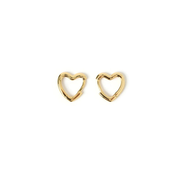 ARMS OF EVE Sweetheart Earrings Small GOLD