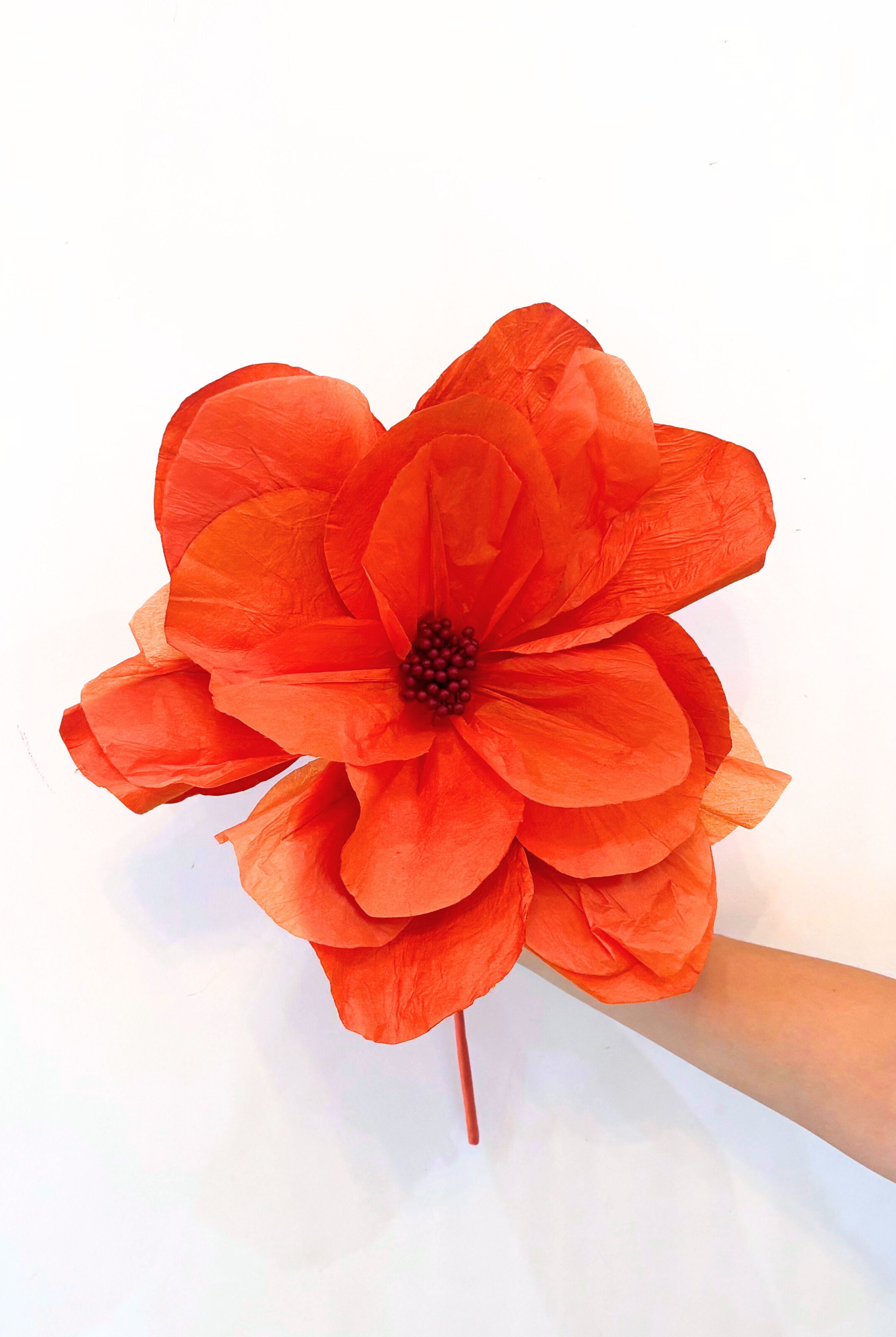 SAKURA Paper Flower Small ORANGE