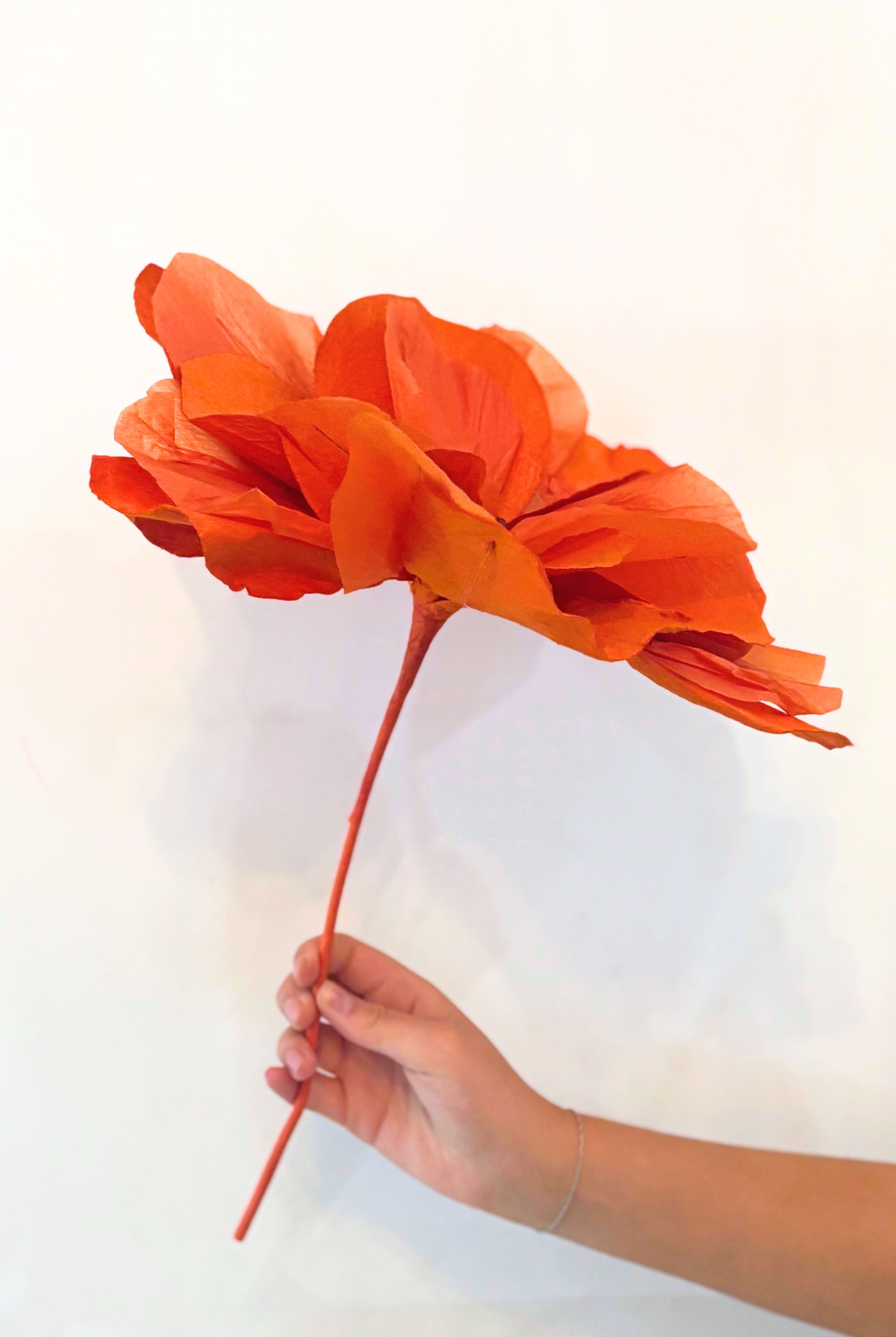 SAKURA Paper Flower Small ORANGE