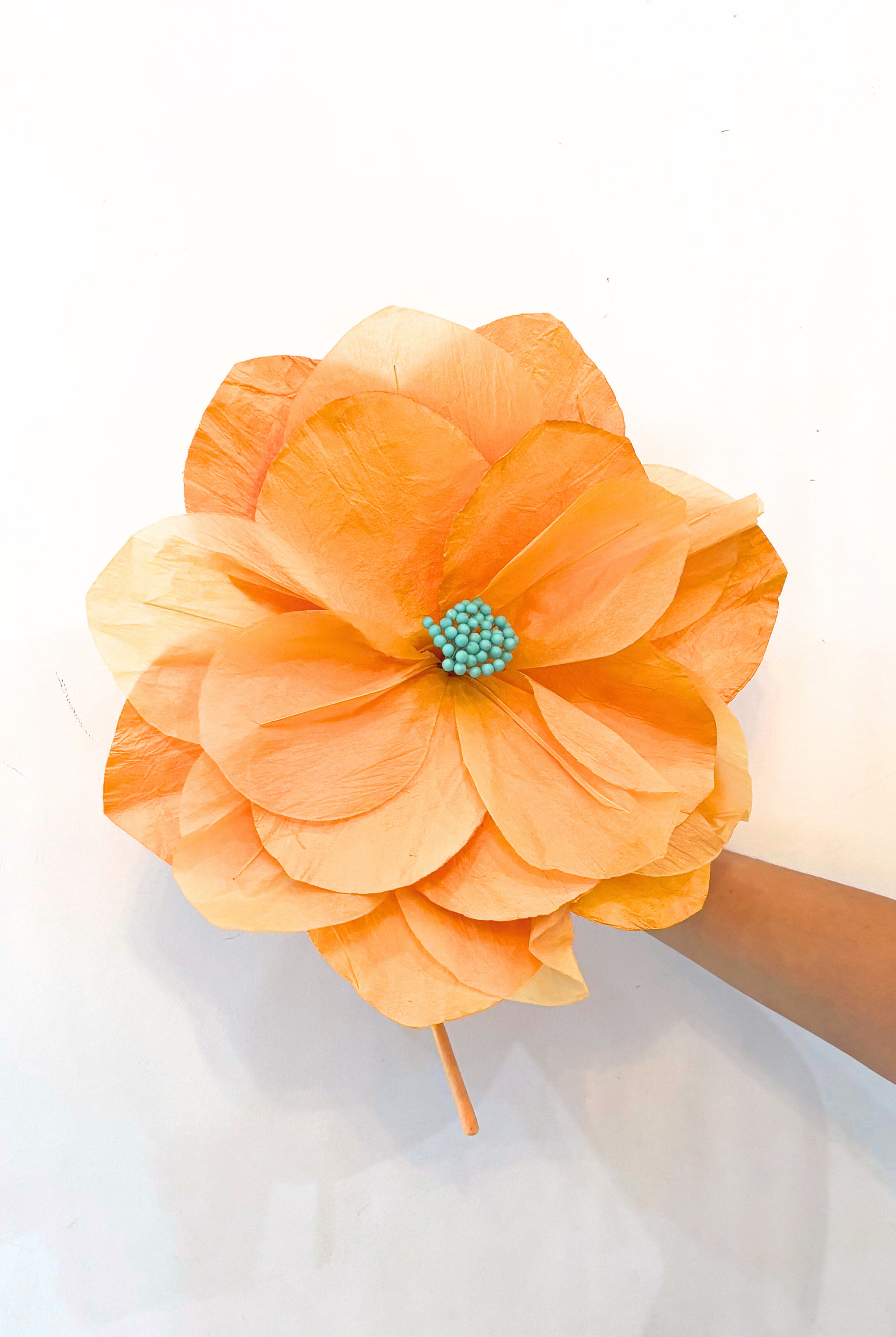 SAKURA Paper Flower Small APRICOT