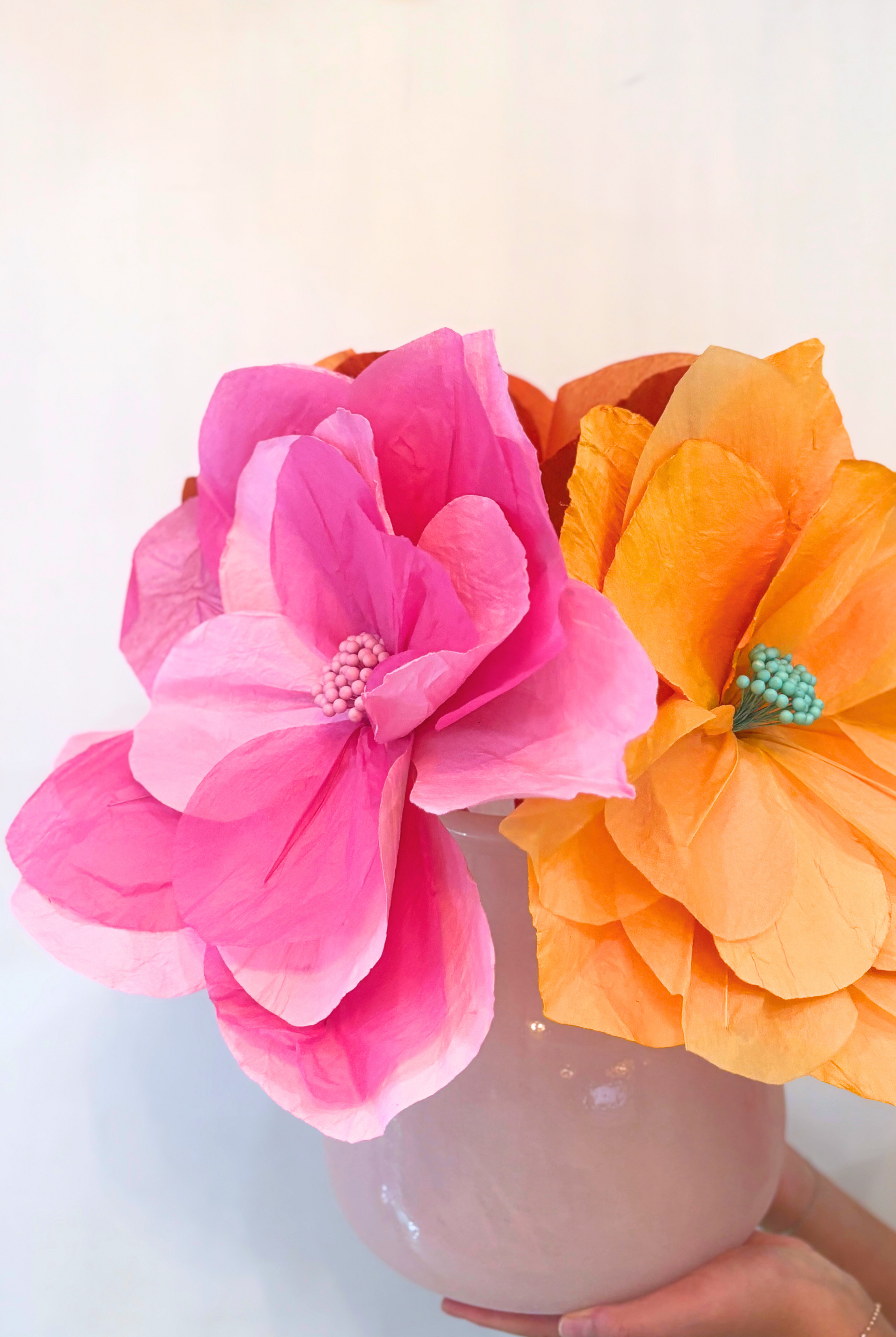 SAKURA Paper Flower Small APRICOT