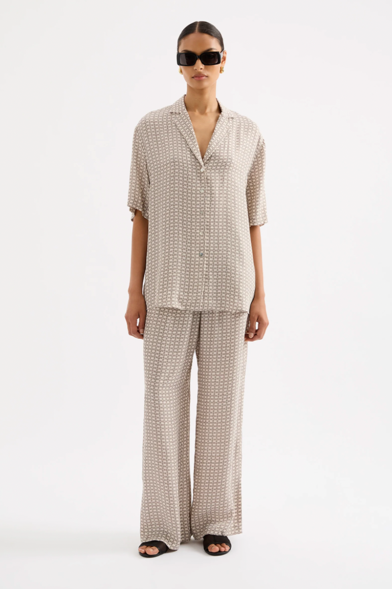 NUDE LUCY Moneta Cupro Shirt