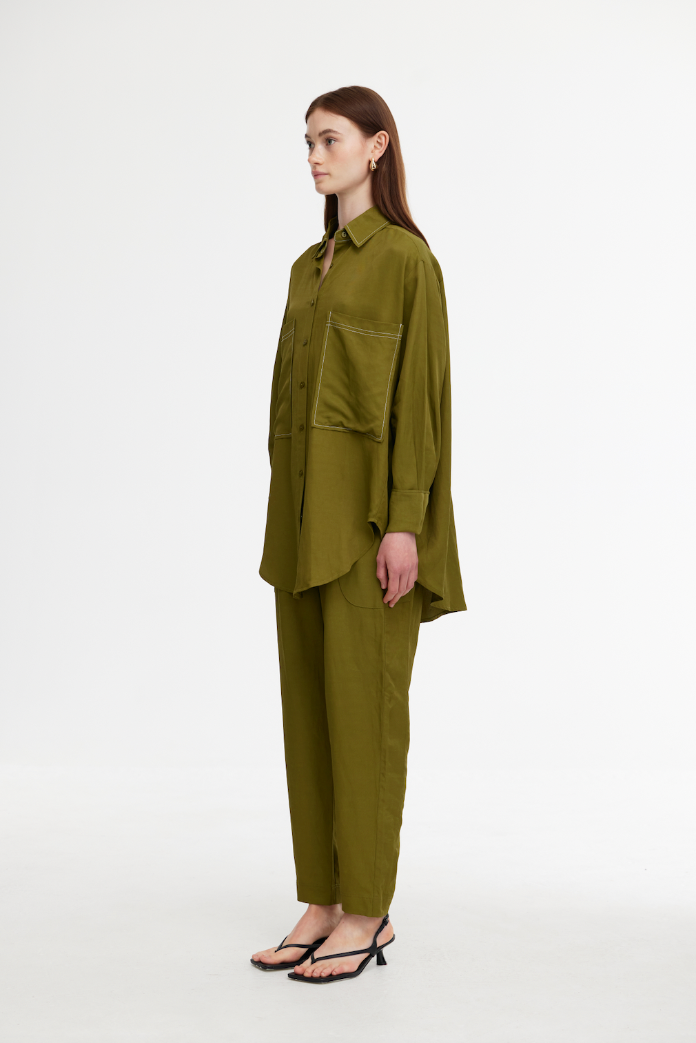 KINNEY Alma Shirt GREEN
