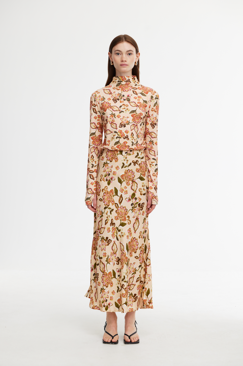 KINNEY Leah Skirt GARDEN