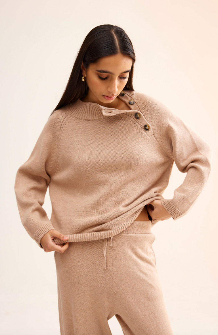 KINNEY Darcy Jumper STONE