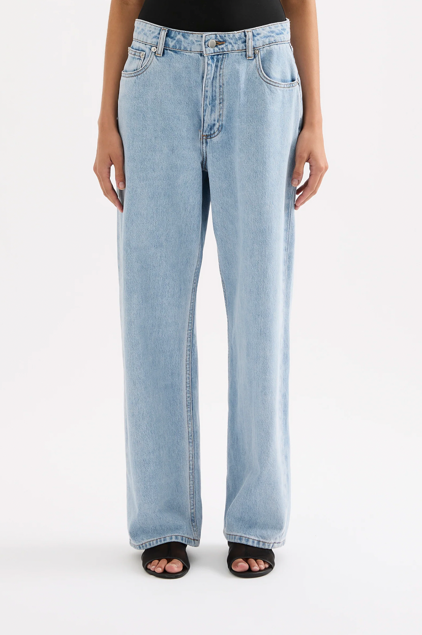 Nude Lucy Organic Baggy Jean 9O'S BLUE