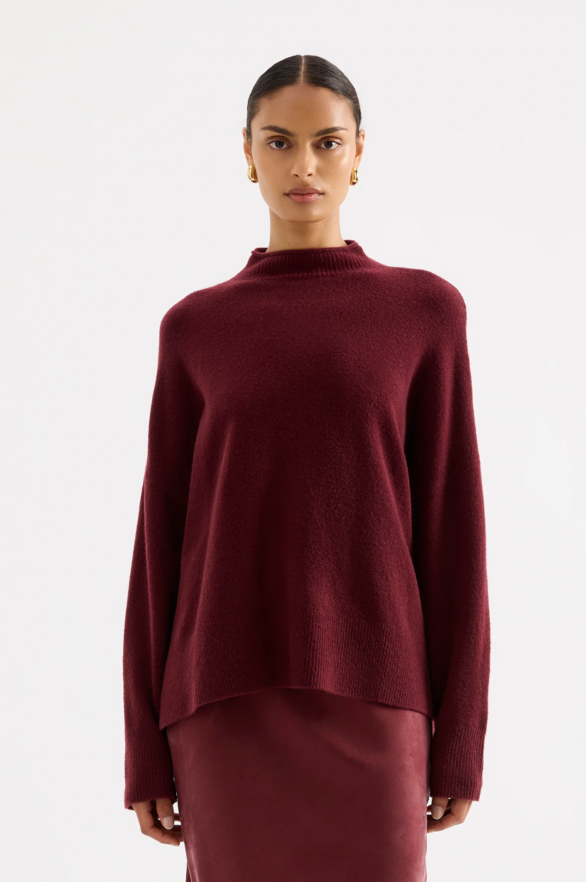 NUDE LUCY Taylor Knit PLUM