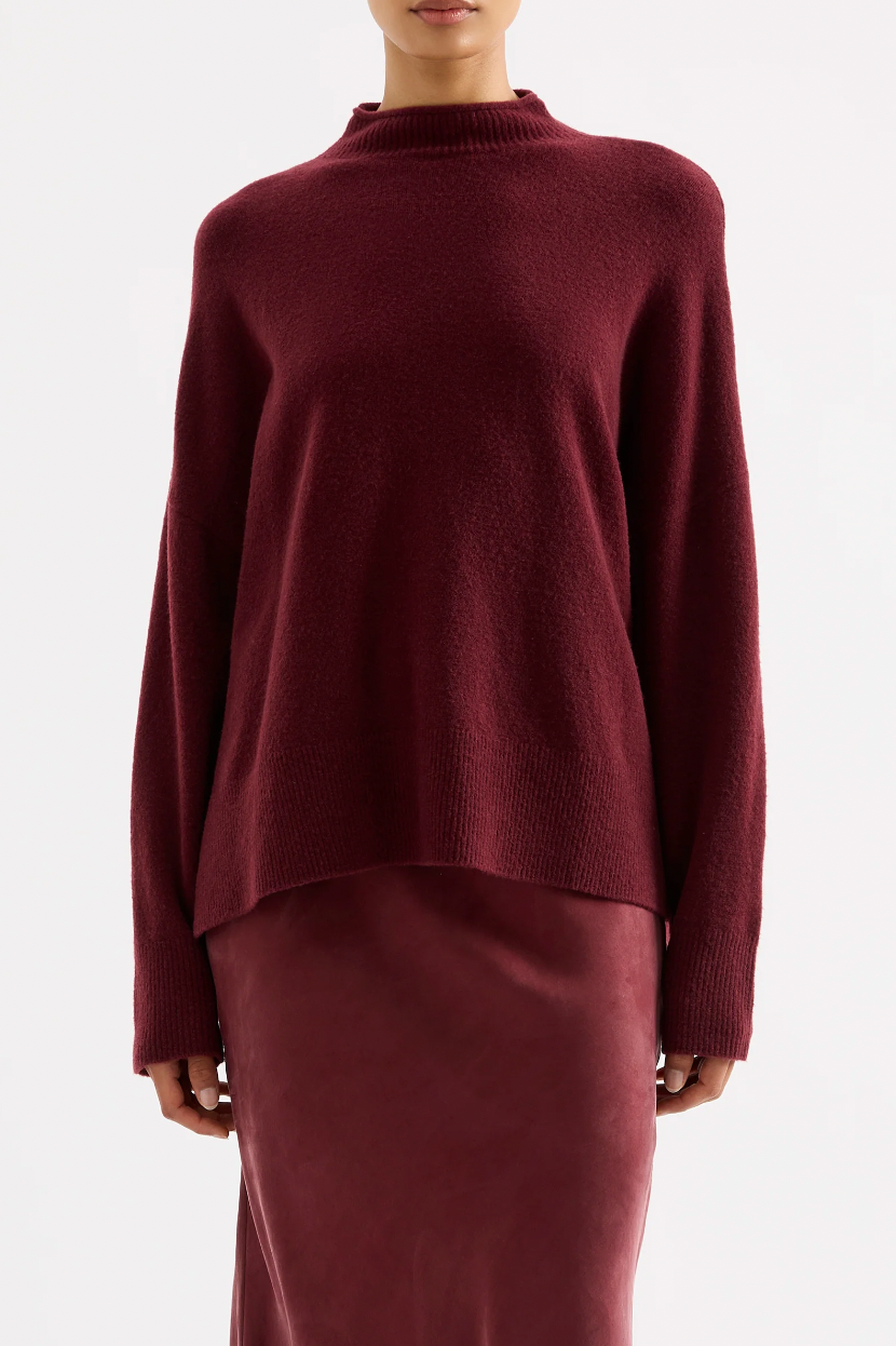 NUDE LUCY Taylor Knit PLUM