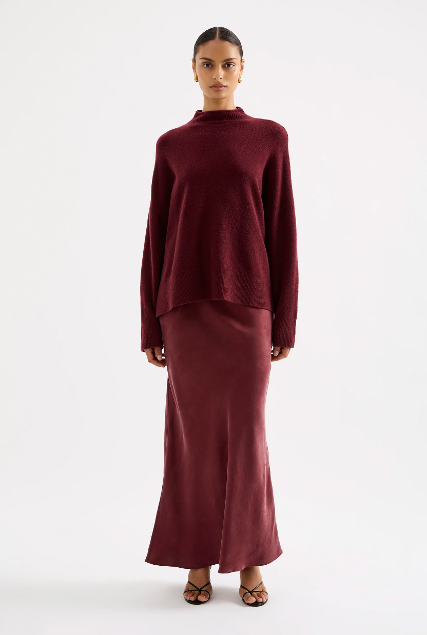 NUDE LUCY Devin Tencel Maxi Skirt