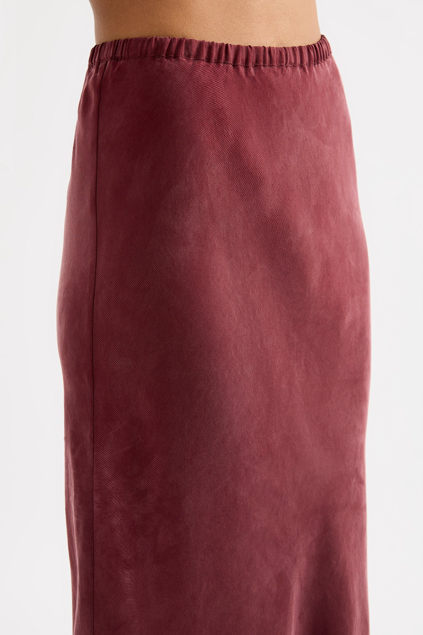 NUDE LUCY Devin Tencel Maxi Skirt