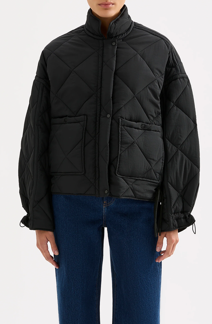 Nude Lucy Sloane Puffer Jacket BLACK