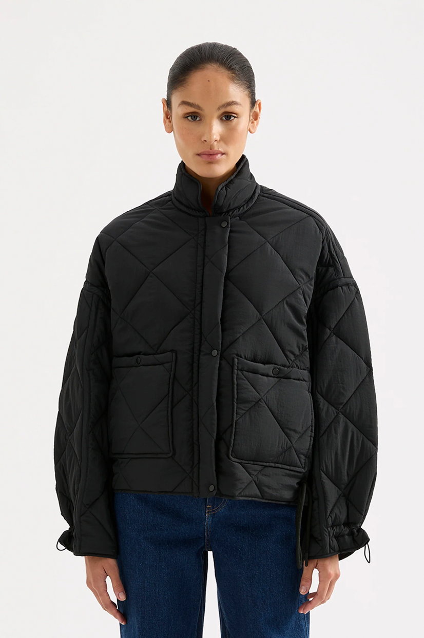 Nude Lucy Sloane Puffer Jacket BLACK