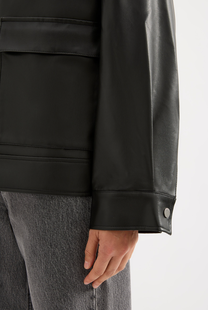 NUDE LUCY Yaz Faux Leather Jacket
