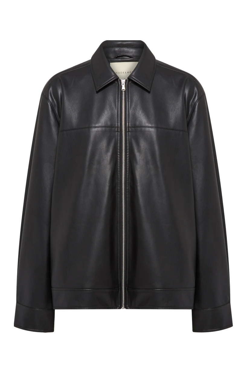 NUDE LUCY Yaz Faux Leather Jacket