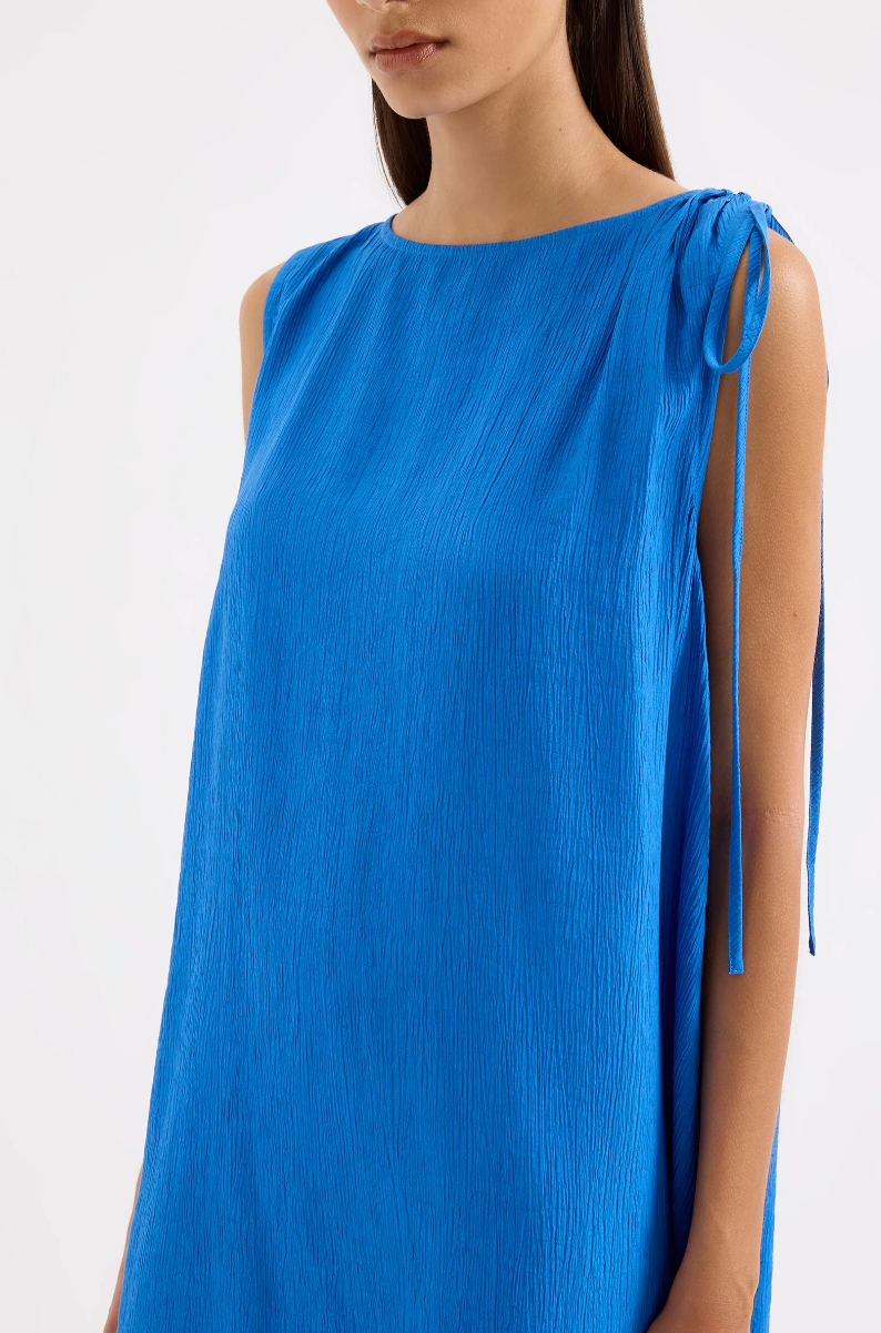 NUDE LUCY Winfield Mini Dress COBALT