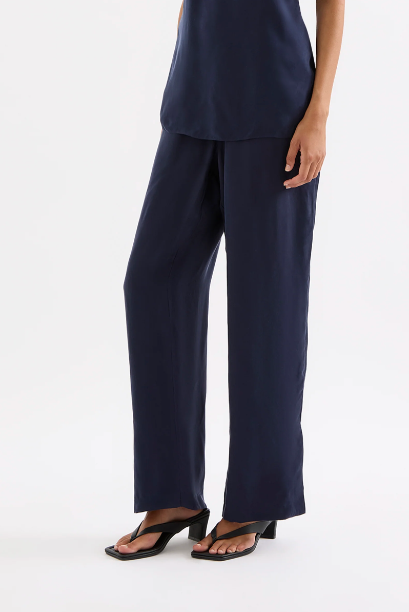 NUDE LUCY Linnea Cupro Pant INK