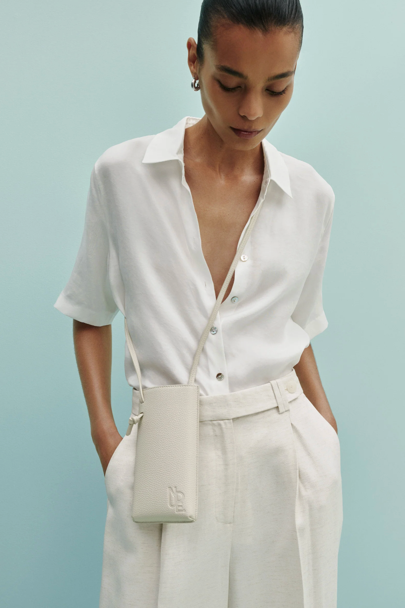 NUDE LUCY Beckett Shirt SALT