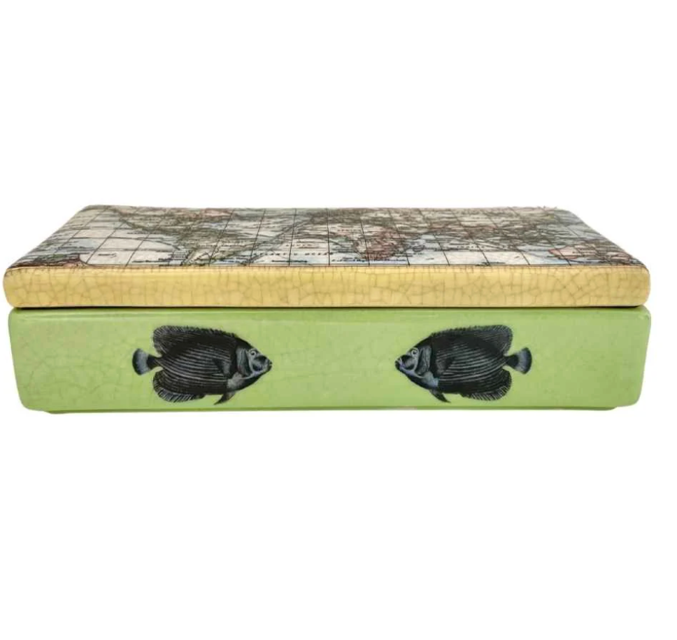 CAM Mappemonde Trinket Box