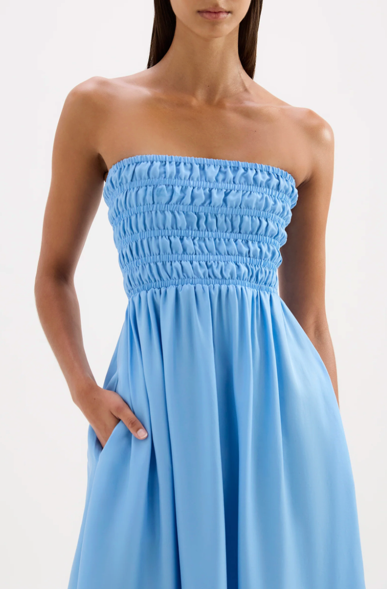 NUDE LUCY Zuri Tencel Maxi Dress HORIZON