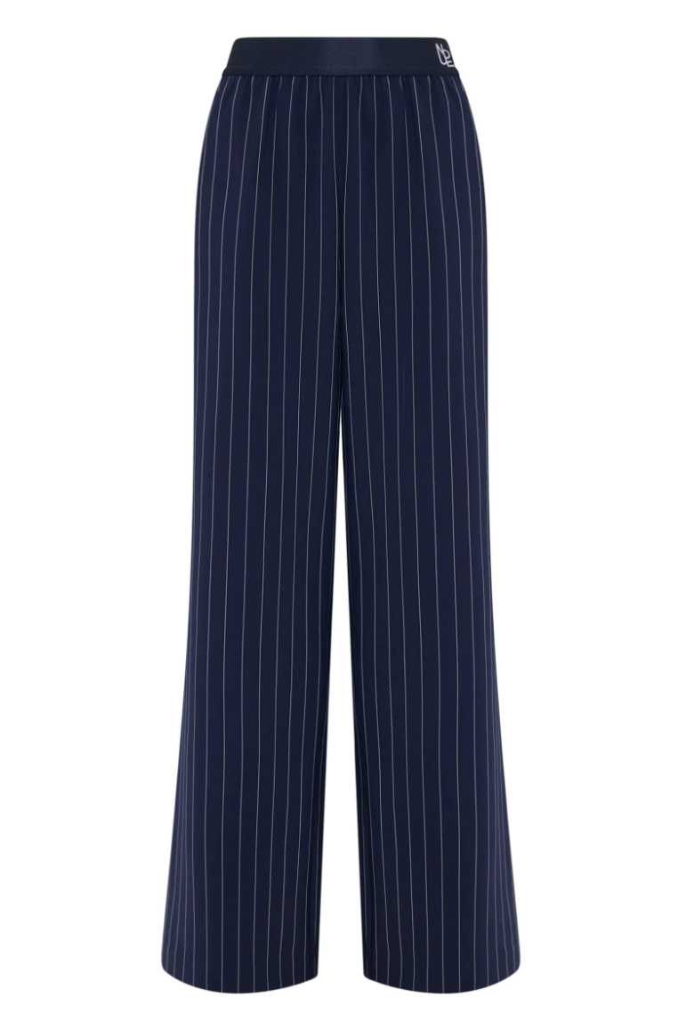NUDE LUCY Maree Pinstripe Pant MIDNIGHT STRIPE