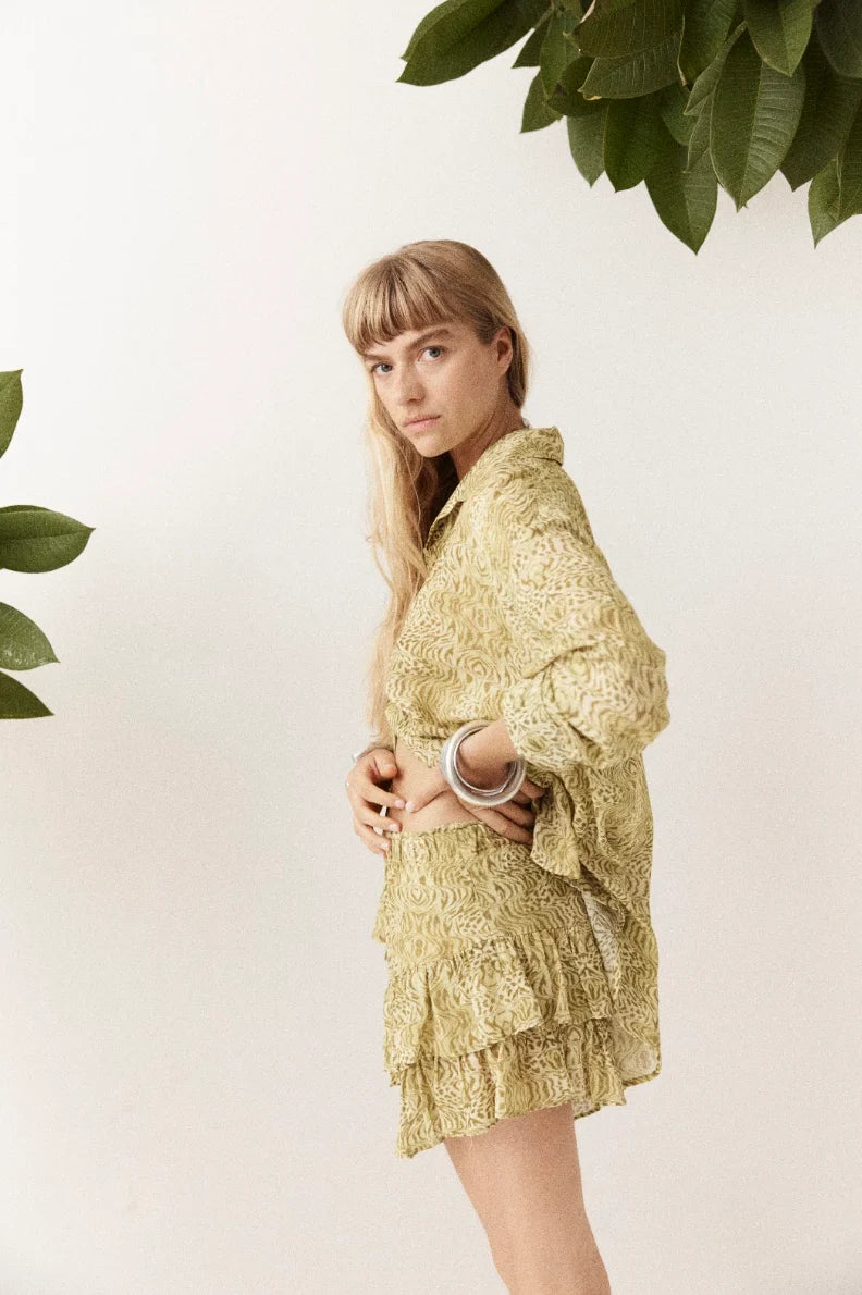 KINGA CSILLA Viper Dorato Shirt